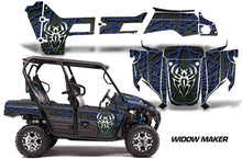 Load image into Gallery viewer, UTV Graphics Kit Decal Sticker Wrap For Kawasaki Teryx4 800 2016-2018 WIDOW BLUE BLACK-atv motorcycle utv parts accessories gear helmets jackets gloves pantsAll Terrain Depot