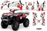 ATV Graphics Kit Quad Decal Wrap For Kawasaki Brute Force 650i 2004-2012 EXPO RED