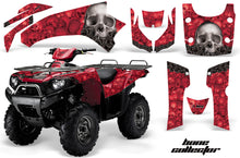 Load image into Gallery viewer, ATV Graphics Kit Quad Decal Wrap For Kawasaki Brute Force 650i 2004-2012 BONES RED-atv motorcycle utv parts accessories gear helmets jackets gloves pantsAll Terrain Depot
