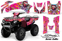 Load image into Gallery viewer, ATV Graphics Kit Quad Decal Wrap For Kawasaki Brute Force 650i 2004-2012 EDHLK PINK-atv motorcycle utv parts accessories gear helmets jackets gloves pantsAll Terrain Depot