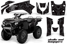 Load image into Gallery viewer, ATV Graphics Kit Quad Decal Wrap For Kawasaki Brute Force 750i 2005-2011 HISH SILVER-atv motorcycle utv parts accessories gear helmets jackets gloves pantsAll Terrain Depot