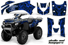 Load image into Gallery viewer, ATV Graphics Kit Quad Decal Wrap For Kawasaki Brute Force 750i 2005-2011 HISH BLUE-atv motorcycle utv parts accessories gear helmets jackets gloves pantsAll Terrain Depot