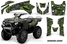 Load image into Gallery viewer, ATV Graphics Kit Quad Decal Wrap For Kawasaki Brute Force 750i 2005-2011 MODERN CAMO GREEN-atv motorcycle utv parts accessories gear helmets jackets gloves pantsAll Terrain Depot