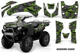 ATV Graphics Kit Quad Decal Wrap For Kawasaki Brute Force 750i 2005-2011 MODERN CAMO GREEN