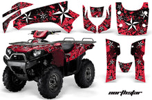 Load image into Gallery viewer, ATV Graphics Kit Quad Decal Wrap For Kawasaki Brute Force 650i 2004-2012 NORTHSTAR RED-atv motorcycle utv parts accessories gear helmets jackets gloves pantsAll Terrain Depot