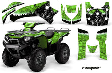 Load image into Gallery viewer, ATV Graphics Kit Quad Decal Wrap For Kawasaki Brute Force 650i 2004-2012 REAPER GREEN-atv motorcycle utv parts accessories gear helmets jackets gloves pantsAll Terrain Depot