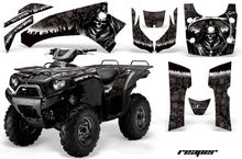 Load image into Gallery viewer, ATV Graphics Kit Quad Decal Wrap For Kawasaki Brute Force 750i 2005-2011 REAPER BLACK-atv motorcycle utv parts accessories gear helmets jackets gloves pantsAll Terrain Depot