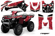 Load image into Gallery viewer, ATV Graphics Kit Quad Decal Wrap For Kawasaki Brute Force 750i 2005-2011 REAPER RED-atv motorcycle utv parts accessories gear helmets jackets gloves pantsAll Terrain Depot