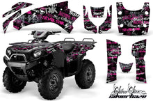 Load image into Gallery viewer, ATV Graphics Kit Quad Decal Wrap For Kawasaki Brute Force 750i 2005-2011 SSSH PINK BLACK-atv motorcycle utv parts accessories gear helmets jackets gloves pantsAll Terrain Depot