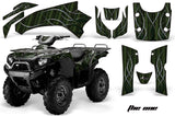 ATV Graphics Kit Quad Decal Wrap For Kawasaki Brute Force 750i 2005-2011 THE ONE GREEN