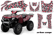 Load image into Gallery viewer, ATV Graphics Kit Quad Decal Wrap For Kawasaki Brute Force 750i 2005-2011 URBAN CAMO RED-atv motorcycle utv parts accessories gear helmets jackets gloves pantsAll Terrain Depot