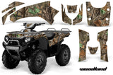 ATV Graphics Kit Quad Decal Wrap For Kawasaki Brute Force 750i 2005-2011 WOODLAND CAMO