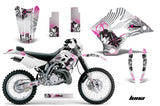 Dirt Bike Graphics Kit Decal Sticker Wrap For Kawasaki KDX200 1995-2006 LUNA PINK