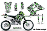 Dirt Bike Graphics Kit Decal Sticker Wrap For Kawasaki KDX200 1995-2006 URBAN CAMO GREEN