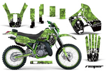 Load image into Gallery viewer, Graphics Kit Decal Sticker Wrap + # Plates For Kawasaki KDX200 1989-1994 REAPER GREEN-atv motorcycle utv parts accessories gear helmets jackets gloves pantsAll Terrain Depot