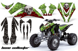 ATV Graphics Kit Quad Decal Sticker Wrap For Kawasaki KFX450R 2008-2014 BONES GREEN