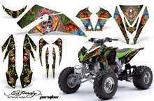Load image into Gallery viewer, ATV Graphics Kit Quad Decal Sticker Wrap For Kawasaki KFX450R 2008-2014 EDHP GREEN-atv motorcycle utv parts accessories gear helmets jackets gloves pantsAll Terrain Depot