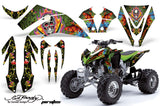 ATV Graphics Kit Quad Decal Sticker Wrap For Kawasaki KFX450R 2008-2014 EDHP GREEN