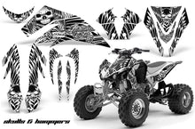Load image into Gallery viewer, ATV Graphics Kit Quad Decal Sticker Wrap For Kawasaki KFX450R 2008-2014 HISH WHITE-atv motorcycle utv parts accessories gear helmets jackets gloves pantsAll Terrain Depot