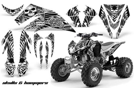 ATV Graphics Kit Quad Decal Sticker Wrap For Kawasaki KFX450R 2008-2014 HISH WHITE-atv motorcycle utv parts accessories gear helmets jackets gloves pantsAll Terrain Depot