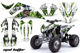 ATV Graphics Kit Quad Decal Sticker Wrap For Kawasaki KFX450R 2008-2014 HATTER WHITE GREEN