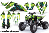ATV Graphics Kit Quad Decal Sticker Wrap For Kawasaki KFX450R 2008-2014 ZOMBIE GREEN