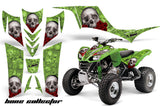 ATV Graphics Kit Quad Decal Sticker Wrap For Kawasaki KFX700 2003-2009 BONES GREEN