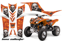 Load image into Gallery viewer, ATV Graphics Kit Quad Decal Sticker Wrap For Kawasaki KFX700 2003-2009 BONES ORANGE-atv motorcycle utv parts accessories gear helmets jackets gloves pantsAll Terrain Depot