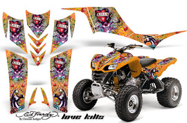 ATV Graphics Kit Quad Decal Sticker Wrap For Kawasaki KFX700 2003-2009 EDHLK ORANGE-atv motorcycle utv parts accessories gear helmets jackets gloves pantsAll Terrain Depot