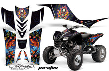 Load image into Gallery viewer, ATV Graphics Kit Quad Decal Sticker Wrap For Kawasaki KFX700 2003-2009 EDHP BLUE-atv motorcycle utv parts accessories gear helmets jackets gloves pantsAll Terrain Depot