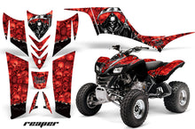 Load image into Gallery viewer, ATV Graphics Kit Quad Decal Sticker Wrap For Kawasaki KFX700 2003-2009 REAPER RED-atv motorcycle utv parts accessories gear helmets jackets gloves pantsAll Terrain Depot