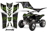 ATV Graphics Kit Quad Decal Sticker Wrap For Kawasaki KFX700 2003-2009 TOXIC GREEN BLACK