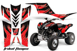 ATV Graphics Kit Quad Decal Sticker Wrap For Kawasaki KFX700 2003-2009 TRIBAL RED BLACK