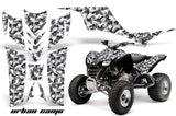 ATV Graphics Kit Quad Decal Sticker Wrap For Kawasaki KFX700 2003-2009 URBAN CAMO BLACK