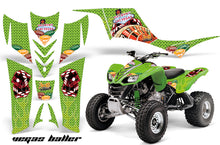 Load image into Gallery viewer, ATV Graphics Kit Quad Decal Sticker Wrap For Kawasaki KFX700 2003-2009 VEGAS GREEN-atv motorcycle utv parts accessories gear helmets jackets gloves pantsAll Terrain Depot
