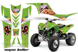 ATV Graphics Kit Quad Decal Sticker Wrap For Kawasaki KFX700 2003-2009 VEGAS GREEN
