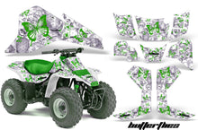 Load image into Gallery viewer, ATV Graphics Kit Quad Decal Sticker Wrap For Kawasaki KFX80 2003-2006 BUTTERFLIES GREEN WHITE-atv motorcycle utv parts accessories gear helmets jackets gloves pantsAll Terrain Depot