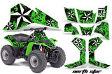 ATV Graphics Kit Quad Decal Sticker Wrap For Kawasaki KFX80 2003-2006 NORTHSTAR GREEN