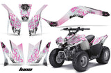 ATV Graphics Kit Quad Decal Wrap For Kawasaki KFX50 KFX90 2007-2017 LUNA PINK