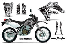 Load image into Gallery viewer, Dirt Bike Graphics Kit MX Decal Wrap For Kawasaki KLX250S 2004-2007 NORTHSTAR SILVER WHITE-atv motorcycle utv parts accessories gear helmets jackets gloves pantsAll Terrain Depot