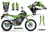 Dirt Bike Graphics Kit MX Decal Wrap For Kawasaki KLX250S 2004-2007 REAPER GREEN