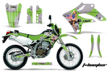 Dirt Bike Graphics Kit MX Decal Wrap For Kawasaki KLX250S 2004-2007 TBOMBER GREEN