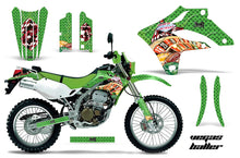 Load image into Gallery viewer, Dirt Bike Graphics Kit MX Decal Wrap For Kawasaki KLX250S 2004-2007 VEGAS GREEN-atv motorcycle utv parts accessories gear helmets jackets gloves pantsAll Terrain Depot