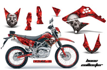 Load image into Gallery viewer, Graphics Kit Decal Sticker Wrap + # Plates For Kawasaki KLX125 2010-2016 BONES RED-atv motorcycle utv parts accessories gear helmets jackets gloves pantsAll Terrain Depot