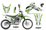 Dirt Bike Decal Graphics Kit Sticker Wrap For Kawasaki KLX140 2008-2018 EXPO GREEN