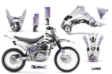 Dirt Bike Decal Graphics Kit Sticker Wrap For Kawasaki KLX140 2008-2018 LUNA PURPLE