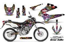Load image into Gallery viewer, Dirt Bike Decals Graphics Kit Sticker Wrap For Kawasaki KLX250 2008-2018 EDHLK BLACK-atv motorcycle utv parts accessories gear helmets jackets gloves pantsAll Terrain Depot