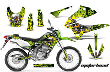 Load image into Gallery viewer, Dirt Bike Decals Graphics Kit Sticker Wrap For Kawasaki KLX250 2008-2018 MOTORHEAD GREEN-atv motorcycle utv parts accessories gear helmets jackets gloves pantsAll Terrain Depot