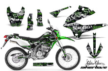 Load image into Gallery viewer, Dirt Bike Decals Graphics Kit Sticker Wrap For Kawasaki KLX250 2008-2018 SSSH GREEN BLACK-atv motorcycle utv parts accessories gear helmets jackets gloves pantsAll Terrain Depot