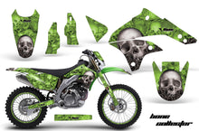Load image into Gallery viewer, Graphics Kit Decal Sticker Wrap + # Plates For Kawasaki KLX450 2008-2012 BONES GREEN-atv motorcycle utv parts accessories gear helmets jackets gloves pantsAll Terrain Depot
